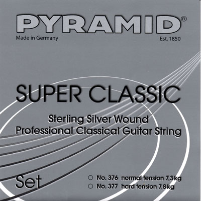 Pyramid Sterling Silver Super Classic Hard Tension, Full Set